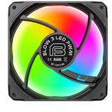 BIT FORCE BLOW PWM 3 LED PC hladnjak za kućište 120×120mm, šareni | shoptok.hr
