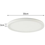  Brilagi-LED prigušiva svetiljka sa senzorom ULTRA SLIM LED/18W/230V pr.30 cm+DO | Eponuda.com