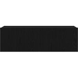  Set TV komoda Zidne 7 pcs Crni hrast 100 x 30 x 30 cm | shoptok.hr