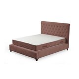 Hanah home deluxe set 160 x 200 dusty rose (dvostruki dušek, baza i uzglavlje)