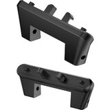 INF Konektor za pašček s tremi perlami (2 paketa) Black, (21605484) | Shoptok.si