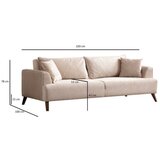Atelier Del Sofa sofa trosed buhara 3 seater ecru | ePonuda.com