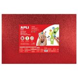 Apli pjenasti papir gliter 5 boja 400x600mm 5l 13436 | shoptok.hr