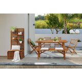 Ambia Garden ZLOŽLJIV VRTNI STOL akacija barve akacije, svetlo rjava | Shoptok.si