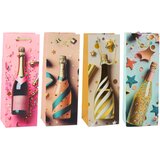  Paper Gift Bag For Champagne Bottle Pastel 35 x 12 x 9 cm Cene