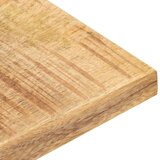 Stolna ploča od masivnog drva manga 25 - 27 mm 80 x 80 cm | shoptok.hr