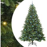  Umjetno božićno drvce s stalakom Zelena 240 cm PE i PVC | shoptok.hr