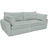 CARRYHOME ZOFA S POSTELJNO FUNKCIJO, pastelno zelena tekstil | Shoptok.si