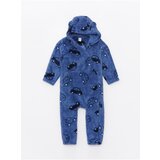 LC Waikiki Hooded Long Sleeve Plush Baby Boy Rompers Cene