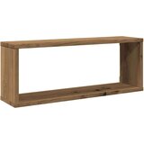 vidaXL Stenske kockaste police 4 kosi artisan hrast 60x15x23 cm | Shoptok.si