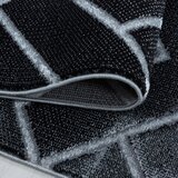 Ay Yildiz TKANA PREPROGA Naxos 3814 silber 120/170 cm tkano srebrne barve | Shoptok.si