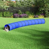 vidaXL Tunel za pse moder Ø 55x500 cm poliester | Shoptok.si