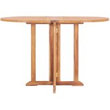  Preklopni vrtni stol 120 x 70 x 75 cm od masivne tikovine | shoptok.hr