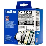 neskončne nalepke DK-22223, papir bel 50mm x 30,48m