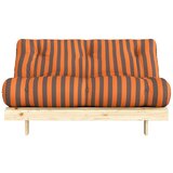 Karup Narančasta/smeđa sklopiva sofa 140 cm Roots – | shoptok.hr
