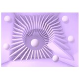  Samoljepljiva foto tapeta - Lavender maze 196x140 | shoptok.hr