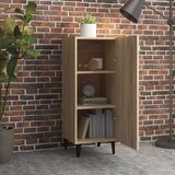  Komoda boja hrasta sonome 34 5x34x90 cm od konstruiranog drvo | shoptok.hr