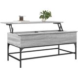  Stolić za kavu siva boja hasta 100x50x45 cm od drva i metala 100 x 50 x 45 cm | Shoptok.si