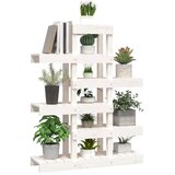  Stojalo za rastline 85x25x109,5 cm trdna borovina, (20758859) | Shoptok.si