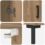  Kuhinjski ormarić Zidne 2 pcs Umjetnički hrast 69 5 x 34 x 180 cm | shoptok.hr
