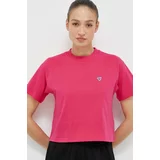 Rossignol Bombažna kratka majica roza barva
