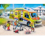 Playmobil Playset Playmobil 71202 City Life Ambulance 67 Dijelovi | shoptok.hr