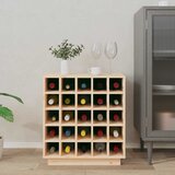 Ormarić za vino 55,5 x 34 x 61 cm od masivne borovine | shoptok.hr