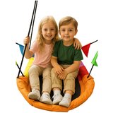 Lean_Toys Vrtna gugalnica Štorkljino gnezdo, pravokotna, barvita, 167 x 75 cm | Shoptok.si
