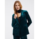 Orsay Green Ladies Velvet Jacket - Ladies Cene