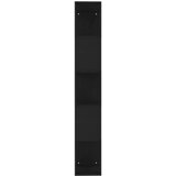 Ormarić za knjige / sobna pregrada crni 45x24x96 cm iverica | shoptok.hr