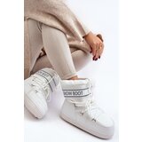 Boto Women's lace-up snow boots white Soia | Shoptok.si