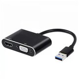 Kettz KT-U2HV023 USB na HDMI + VGA Konvertor 3.0 Cene