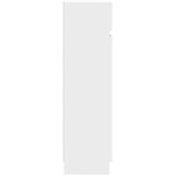 vidaXL Omarica za čevlje bela 100,5x28x100 cm inženirski les | Shoptok.si