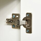  Komoda ladica 2 ladice push-click 117 cm x 36 cm x 74 cm bijela | shoptok.hr