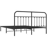  Metalni okvir za krevet s uzglavljem crni 183x213 cm | Eponuda.ba