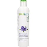 Greenatural 2v1 nežen gel za prhanje in šampon, lan in riž - 250 ml Cene