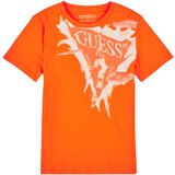 Guess Majice s kratkimi rokavi T SHIRT Oranžna | Shoptok.si