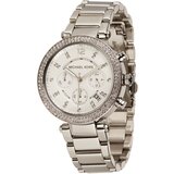 Michael Kors Analogni sat 'PARKER, MK5353' srebro / bijela | shoptok.hr