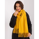 Wool Fashion Italia Scarf-AT-SZ-23185.90P-dark yellow | Shoptok.si