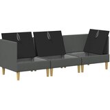  Modularni set sofe sa skladištem 3 pcs Tamnosiva Tkanina | shoptok.hr