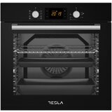 Tesla BO900SB ugradna rerna ventilatorska/80L/mehanička/crna cene