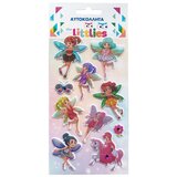 Luna The Littlies: Vilinska 3D pufasta naljepnica set na listu 10x22cm | shoptok.hr