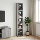 Cd ormar Siva Sonoma 33 x 23,5 x 175 cm Konstruirano drvo | shoptok.hr