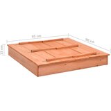  Pješčanik od jelovine 95 x 90 x 15 cm | shoptok.hr