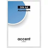 za sliko aluminij Accent (21 x 29,7 cm, bel)