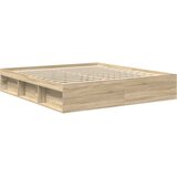  Okvir za krevet boja hrasta sonome 200x200 cm | Eponuda.ba
