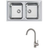  Set Foster Elettra 5886060 + slavina Vida krom mat | shoptok.hr