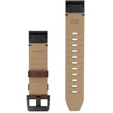 Garmin remen za sat QuickFit 22 mm, koža boje oraha | shoptok.hr