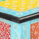  Ručno obojeni konzolni stol 80x35x75 cm od masivnog drva manga | shoptok.hr