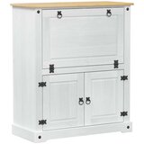  Omara za vino Bela 97 x 45 x 114 cm Masivno borovo les, (5000217443) | Shoptok.si